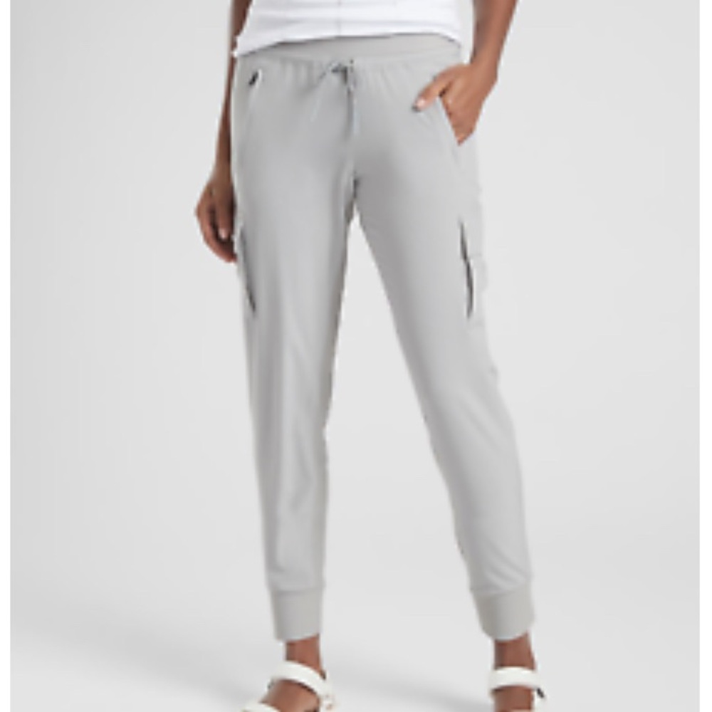 Athleta Sutton Drawstring Cargo Tech Jogger Pant … - image 2
